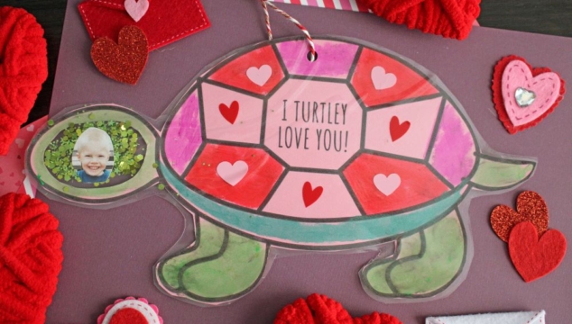 Turtley Love You Craft Idea For Kids