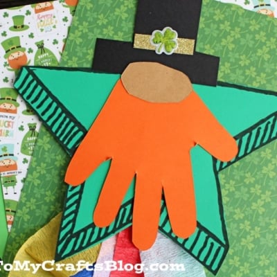 Star Shaped Leprechaun Craft Idea For Kids