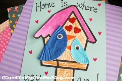 Home Is Where You Are - Birdhouse Craft For Kids