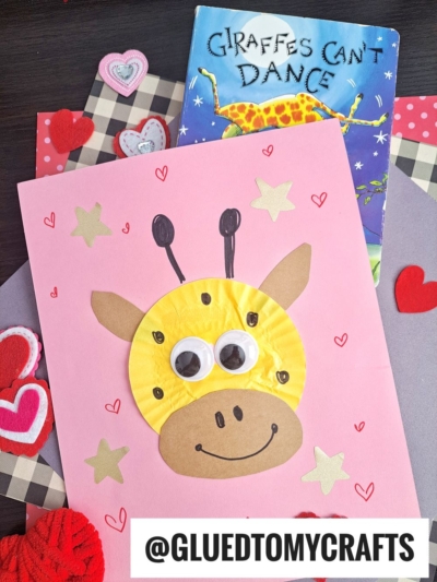 CUPCAKE LINER GIRAFFE