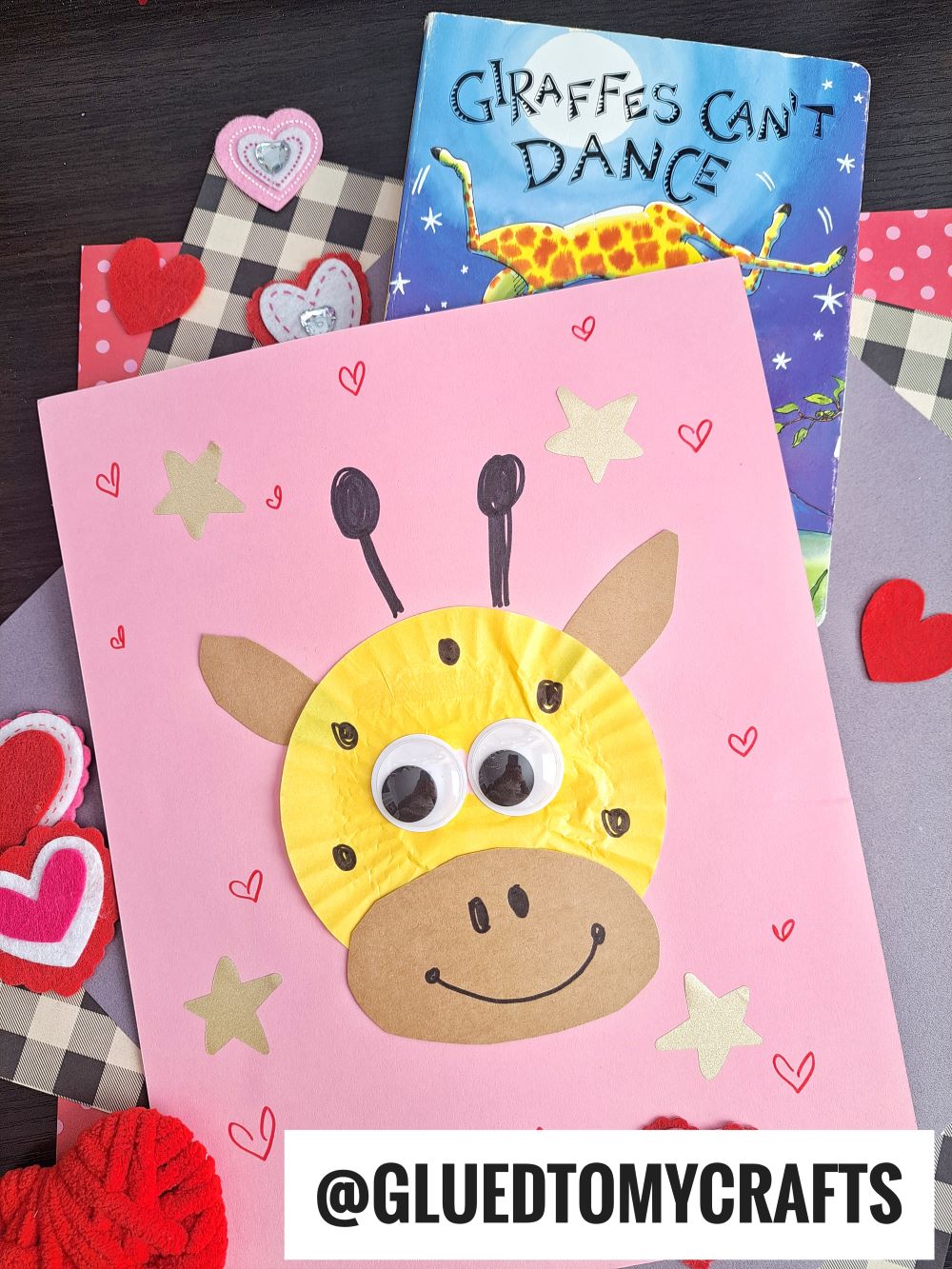 Cupcake Liner Card Crafts For Kids