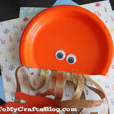 Paper Plate Octopus Craft Idea