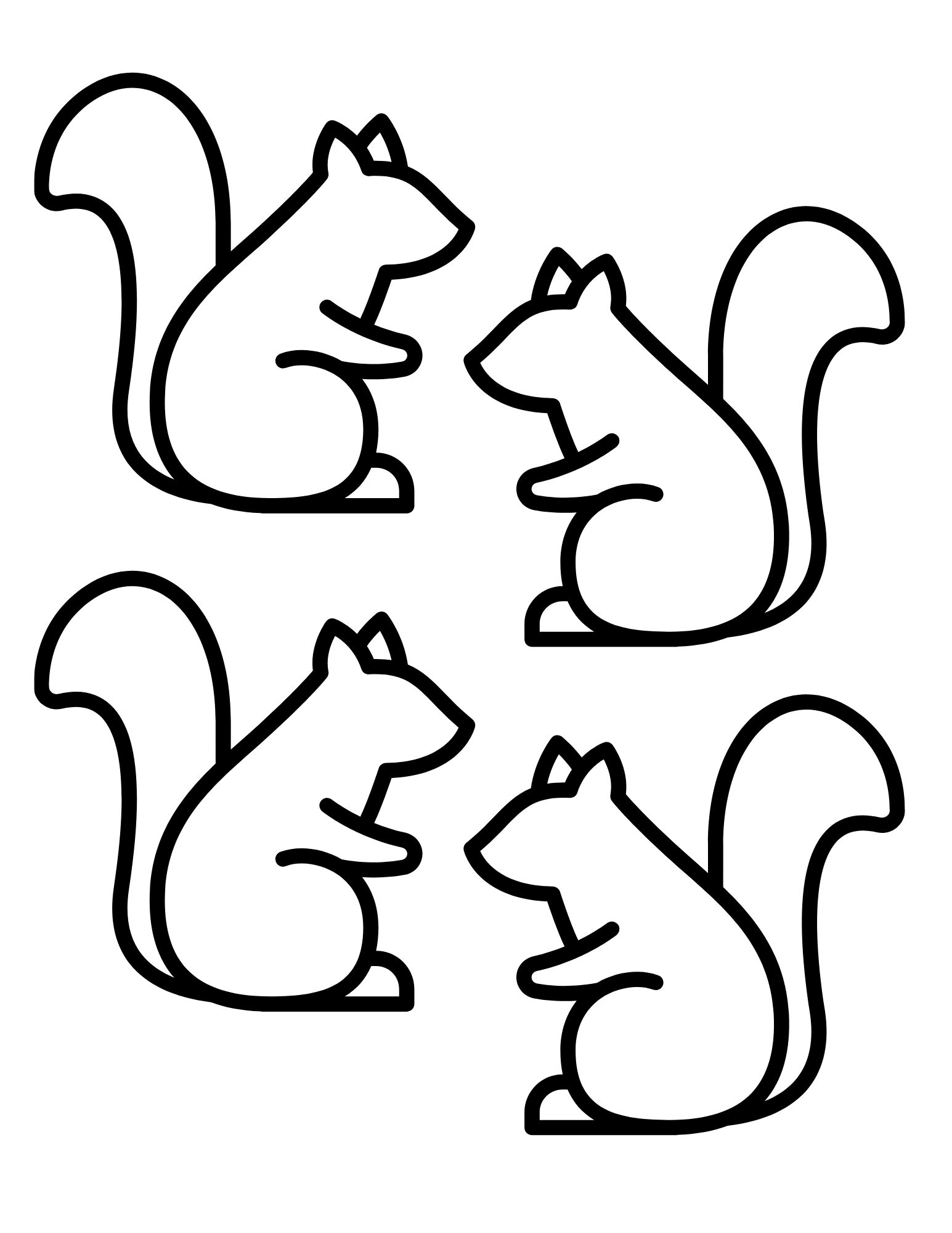 Squirrel Printables - Landing Page