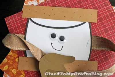 Handprint Smore Hug Craft Idea