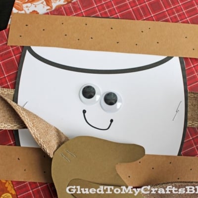 Handprint Smore Hug Craft Idea