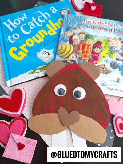 HEART SHAPED GROUNDHOG CRAFT IDEA