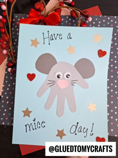 HANDPRINT MOUSE CARD