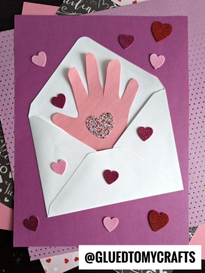 MAIL A HUG CRAFT IDEA - USE LEFTOVER ENVELOPES FOR THIS PROJECT