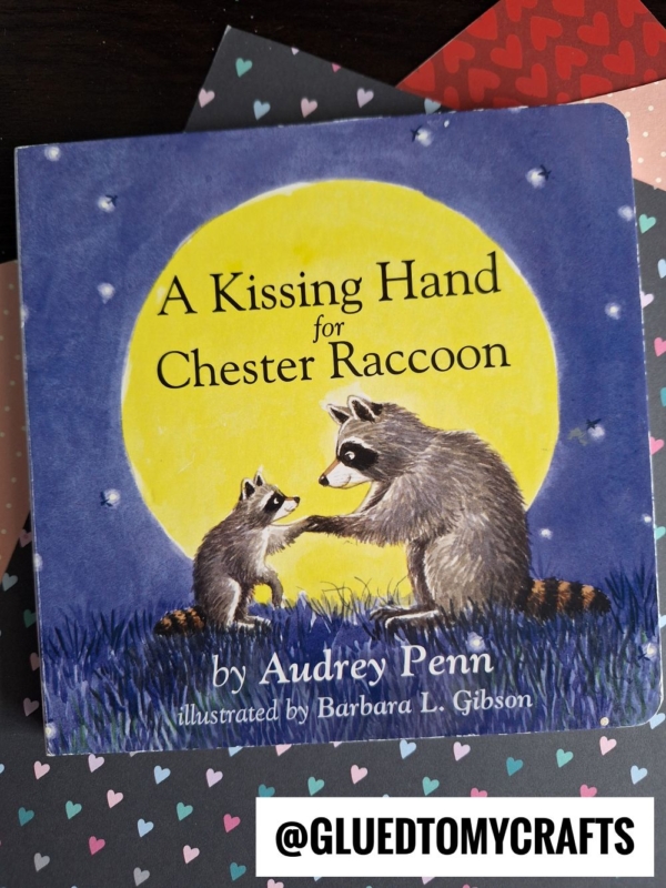Fork Painted Raccoon Craft Idea For Kids