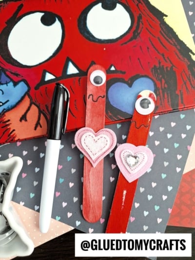 POPSICLE STICK LOVE MONSTERS FOR STORY TIME