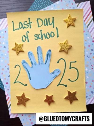 HANDPRINT LAST DAY OF SCHOOL 2025