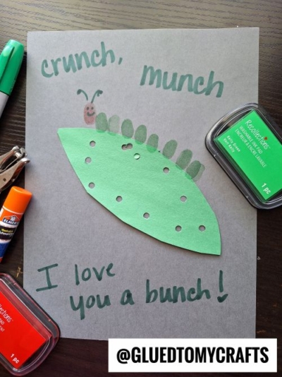 CRUNCH MUNCH I LOVE YOU A BUNCH CRAFT IDEA