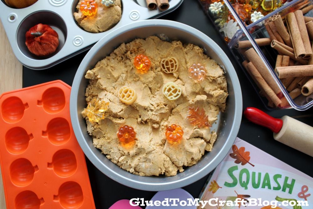 Pumpkin Spice Cloud Dough Recipe