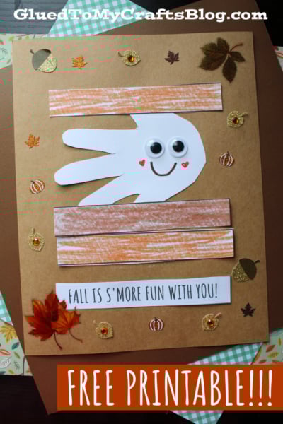 Handprint "Fall Is S'more Fun With You" Keepsake