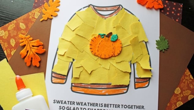torn-paper-sweater-weather-together-craft-idea-gluedtomycrafts