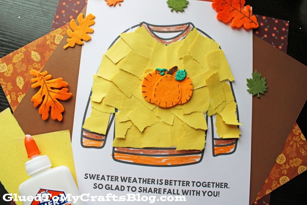 torn-paper-sweater-weather-together-craft-idea-gluedtomycrafts