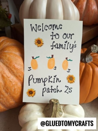 THUMBPRINT PUMPKIN PATCH KEEPSAKE