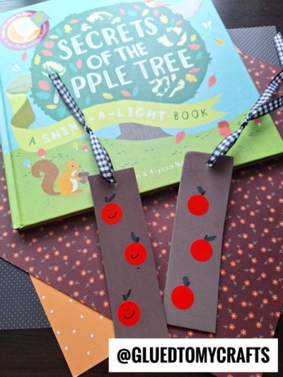 Apple Bookmark Craft Idea For Story Time