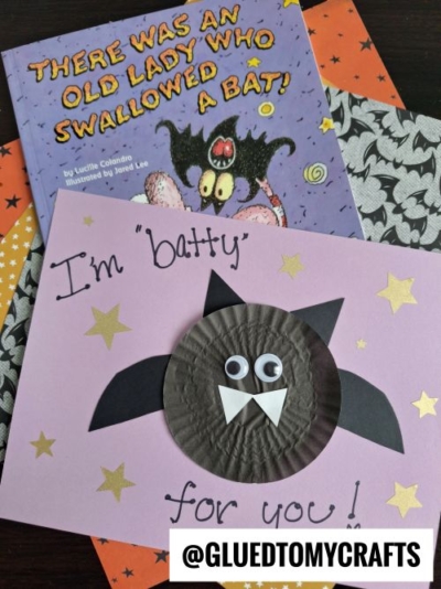 CUPCAKE LINER BAT FOR HALLOWEEN - BATTY FOR YOU