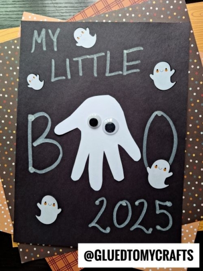 HANDPRINT GHOST - MY LITTLE BOO KEEPSAKE