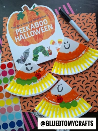 PAPER PLATE CANDY CRAFT IDEA