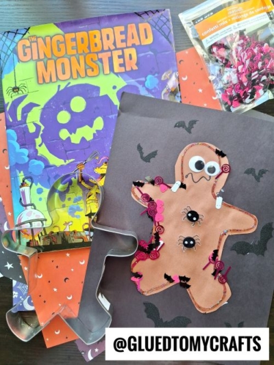 SPOOKY GINGERBREAD MAN CRAFT IDEA FOR STORY TIME