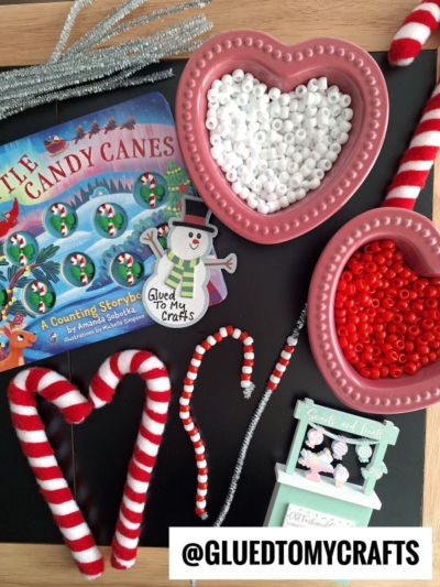 BUILD A BEADED CANDY CANE PLAY IDEA