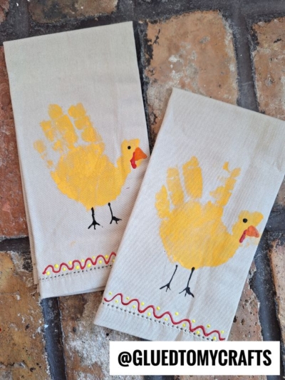 HANDPRINT TURKEY NAPKINS
