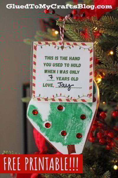 This Is The Hand You Use To Hold Christmas Gift Tag Printable