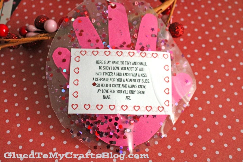 My Little Handprint Ornament - A Sweet Valentine’s Day Craft for Kids