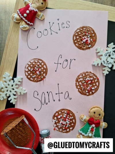 POTATO MASHER STAMPED COOKIES FOR SANTA
