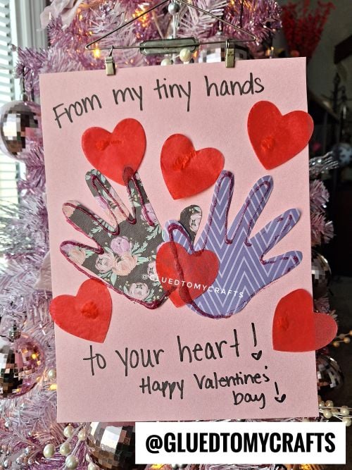 Adorable Valentine's Day Handprint Crafts For Kids
